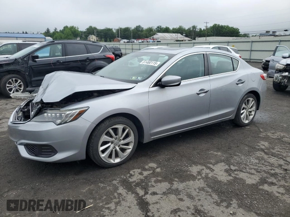 2017 Acura ILX with VIN 19UDE2F35HA016203, listed as a Copart auction lot 61460115 with 69,674 mi miles and Salvage title. Bid and sale history available at DreamBid. Image 1.