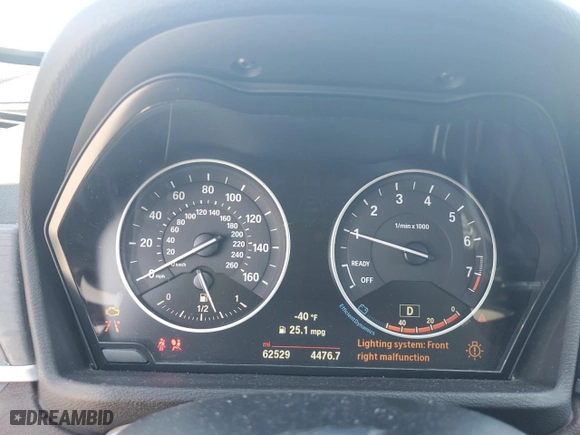 2017 BMW X1 xDrive28i with VIN WBXHT3Z33H4A54928, listed as a Copart auction lot 46987165 with 62,529 mi miles and Salvage Title. Bid and sale history available at carsss.com. Image 9.