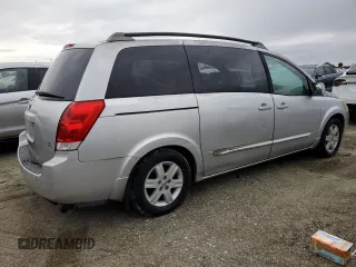 2005 Nissan Quest SL with VIN 5N1BV28U85N126383, listed as a Copart auction lot 75079764 with 0 mi miles and Salvage Title. Bid and sale history available at carsss.com. Image 3.