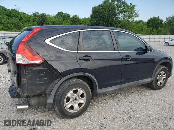 2013 Honda CR-V LX with VIN 5J6RM3H38DL035251, listed as a Copart auction lot 54880465 with 97,082 mi miles and Salvage title. Bid and sale history available at DreamBid. Image 3.