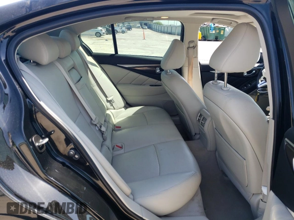 2018 Infiniti Q50 Luxe z VIN JN1EV7APXJM366783, wystawiony jako Copart lot #51775315 z przebiegiem 35 972 mil mil oraz Szkoda całkowita • Salvage title. Historia ofert i sprzedaży dostępna na DreamBid. Obrazek 10.