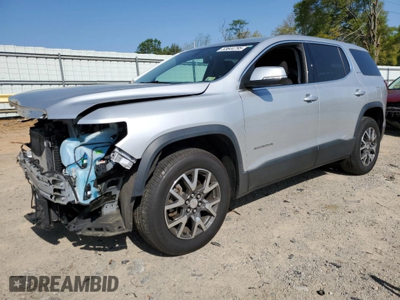 2020 GMC Acadia SLE with VIN 1GKKNKLA8LZ208318, listed as a Copart auction lot 53644795 with 48,267 mi miles and Salvage title. Bid and sale history available at DreamBid. Image 1.