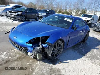 2023 Subaru BRZ Limited with VIN JF1ZDBE19P9705416, listed as a Copart auction lot 46064235 with 23,909 mi miles and Salvage Title. Bid and sale history available at carsss.com. Image 1.
