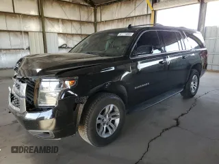 2018 Chevrolet Suburban LT with VIN 1GNSCHKC4JR361225, listed as a Copart auction lot 87774885 with 165,239 mi miles and Salvage Title. Bid and sale history available at carsss.com. Image 1.