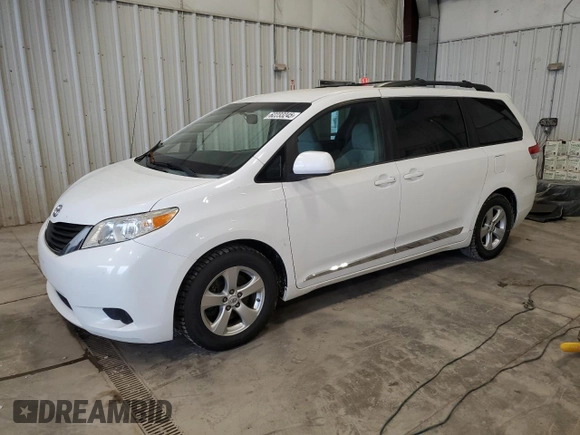 2012 Toyota Sienna LE AAS with VIN 5TDKK3DC3CS253694, listed as a Copart auction lot 62233245 with 252,678 mi miles and Clean title. Bid and sale history available at DreamBid. Image 1.