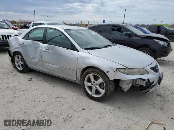 2008 Mazda 6 i Sport VE with VIN 1YVHP80C085M39490, listed as a Copart auction lot 47732845 with 155,571 mi miles and Clean Title. Bid and sale history available at carsss.com. Image 4.