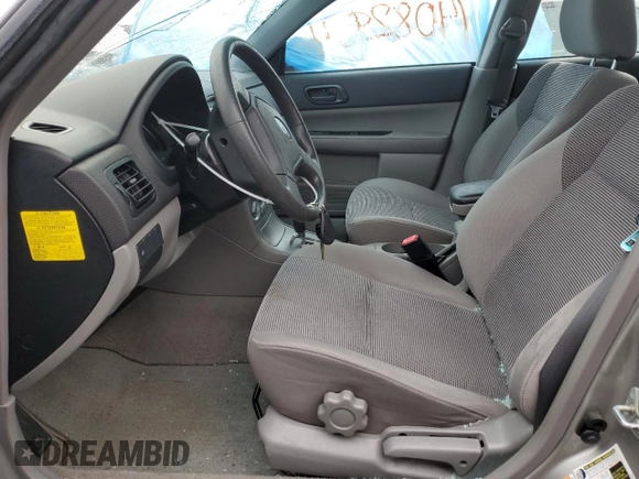 2006 Subaru Forester 2.5 X with VIN JF1SG63626H734890, listed as a Copart auction lot 74082954 with 81,229 mi miles and Salvage Title. Bid and sale history available at carsss.com. Image 7.