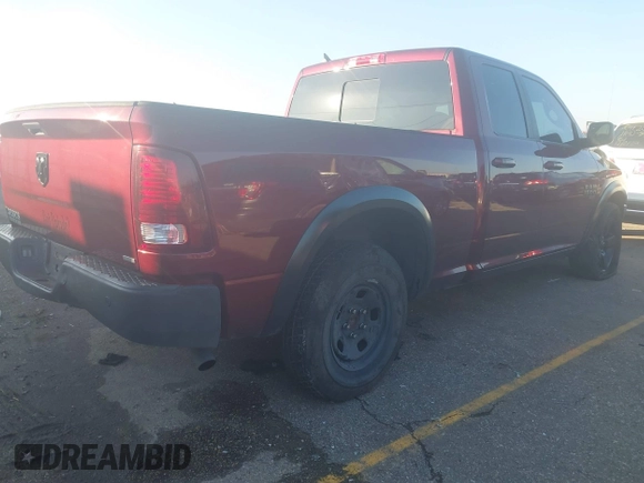 2019 Ram 1500 Classic Warlock with VIN 1C6RR6GG3KS739221, listed as a IAAI auction lot 41128254 with 55,913 mi miles. Bid and sale history available at carsss.com. Image 4.