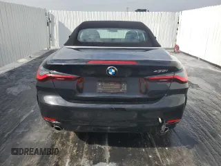 2024 BMW 4 Series 430i with VIN WBA23AT05RCR37355, listed as a Copart auction lot 89371545 with 19,996 mi miles and Salvage title. Bid and sale history available at DreamBid. Image 6.