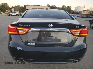 2016 Nissan Maxima SV with VIN 1N4AA6AP7GC413032, listed as a Copart auction lot 84396534 with 91,495 mi miles and Salvage title. Bid and sale history available at DreamBid. Image 6.