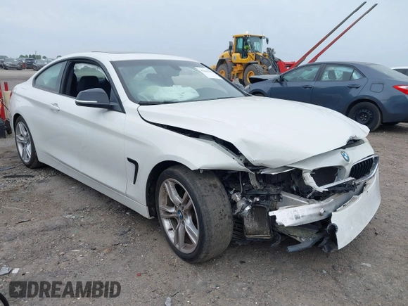 2014 BMW 4 Series 428i z VIN WBA3N3C5XEF711746, wystawiony jako IAAI lot #42215565 z przebiegiem 113 941 mil mil oraz . Historia ofert i sprzedaży dostępna na DreamBid. Obrazek 1.