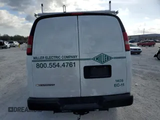 2023 Chevrolet Express Cargo with VIN 1GCWGAFP2P1212130, listed as a Copart auction lot 45228605 with Not provided miles and Non repairable. Bid and sale history available at DreamBid. Image 6.