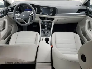 2024 Volkswagen Jetta SE with VIN 3VW7M7BU3RM061457, listed as a Copart auction lot 48192635 with 949 mi miles and Non repairable. Bid and sale history available at DreamBid. Image 8.