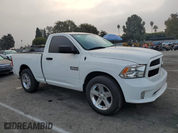 2017 Ram 1500 Express with VIN 3C6JR6AG1HG788844, listed as a Copart auction lot 78002004 with 105,968 mi miles and Salvage title. Bid and sale history available at DreamBid. Image 4.
