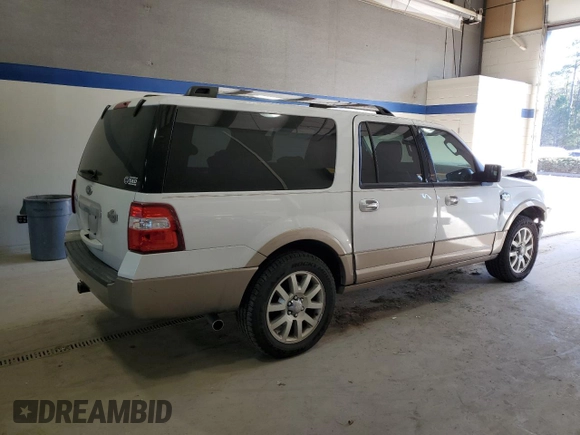 2013 Ford Expedition EL XLT with VIN 1FMJK1J58DEF48959, listed as a Copart auction lot 42922655 with 220,526 mi miles and Salvage Title. Bid and sale history available at carsss.com. Image 3.