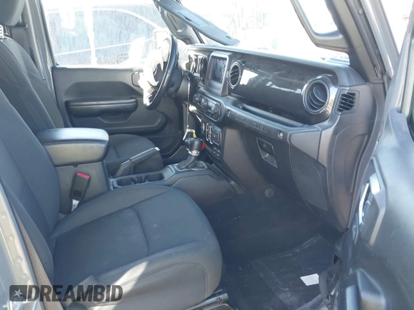 2021 Jeep Wrangler Unlimited Willys with VIN 1C4HJXDM6MW587152, listed as a IAAI auction lot 41687729 with 59,730 mi miles and . Bid and sale history available at DreamBid. Image 5.