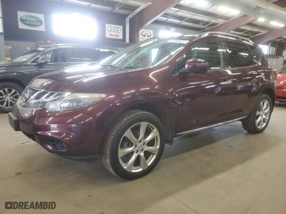 2014 Nissan Murano SV with VIN JN8AZ1MW6EW508352, listed as a Copart auction lot 52592605 with 93,707 mi miles and Clean Title. Bid and sale history available at carsss.com. Image 1.
