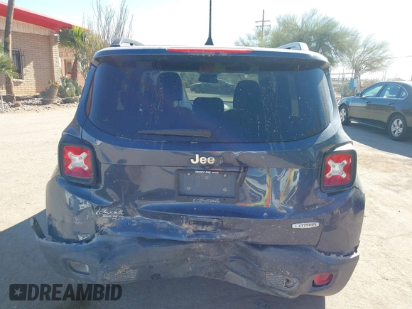 2020 Jeep Renegade Latitude with VIN ZACNJABB4LPL84593, listed as a IAAI auction lot 41645340 with 60,184 mi miles and . Bid and sale history available at DreamBid. Image 16.