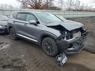 2020 Hyundai Santa Fe SE with VIN 5NMS2CAD5LH151667, listed as a Copart auction lot 52410285 with 51,065 mi miles and Salvage Title. Bid and sale history available at carsss.com. Image 4.