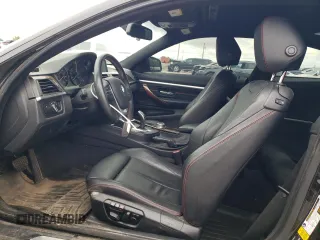 2015 BMW 4 Series 435i with VIN WBA3R1C56FK194429, listed as a Copart auction lot 58838255 with 91,823 mi miles and Salvage title. Bid and sale history available at DreamBid. Image 7.