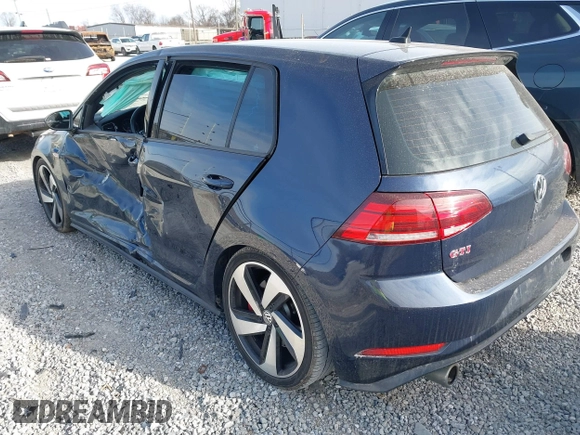 2019 Volkswagen GTI S z VIN 3VW5T7AU9KM031316, wystawiony jako IAAI lot #41377435 z przebiegiem Nie podano mil oraz . Historia ofert i sprzedaży dostępna na DreamBid. Obrazek 3.