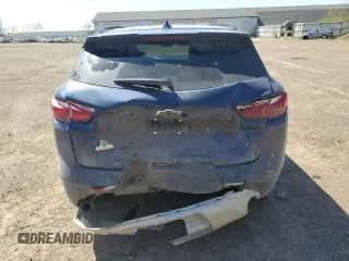 2022 Chevrolet Blazer LT z VIN 3GNKBHR45NS188982, wystawiony jako Copart lot #54539855 z przebiegiem 38 169 mil mil oraz Szkoda całkowita • Salvage title. Historia ofert i sprzedaży dostępna na DreamBid. Obrazek 6.