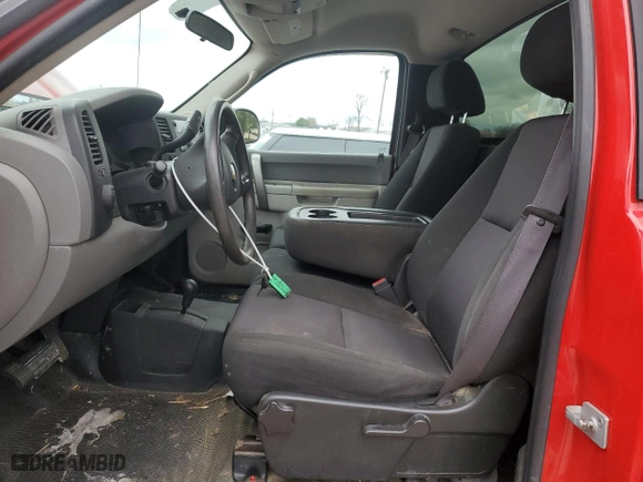 2011 Chevrolet Silverado 1500 Work Truck with VIN 1GCNKPE08BZ320778, listed as a Copart auction lot 80828824 with 93,483 mi miles and Salvage Title. Bid and sale history available at carsss.com. Image 7.