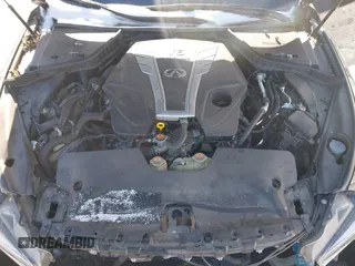 2018 Infiniti Q50 3.0t LUXE with VIN JN1EV7AR5JM445635, listed as a IAAI auction lot 41287362 with 58,703 mi miles. Bid and sale history available at carsss.com. Image 10.