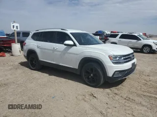 2018 Volkswagen Atlas SE with VIN 1V2CR2CAXJC562697, listed as a Copart auction lot 49345055 with 106,026 mi miles and Clean title. Bid and sale history available at DreamBid. Image 4.