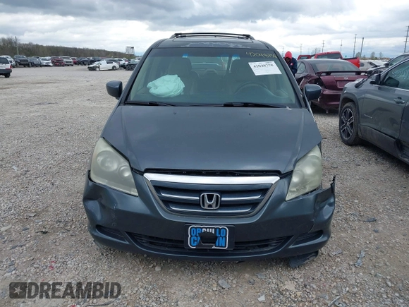 2006 Honda Odyssey EX-L with VIN 5FNRL38716B441549, listed as a IAAI auction lot 42048758 with 232,194 mi miles. Bid and sale history available at carsss.com. Image 12.