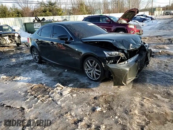 2020 Lexus IS with VIN JTHG81F29L5040816, listed as a Copart auction lot 45840415 with 103,121 mi miles and Salvage Title. Bid and sale history available at carsss.com. Image 11.