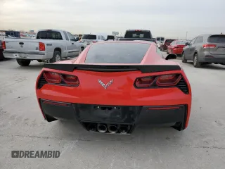 2014 Chevrolet Corvette 2LT with VIN 1G1YC2D72E5104781, listed as a Copart auction lot 48210175 with 72,653 mi miles and Salvage Title. Bid and sale history available at carsss.com. Image 6.