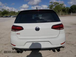 2020 Volkswagen Golf GTI S with VIN 3VW6T7AU1LM016878, listed as a Copart auction lot 53306304 with 46,235 mi miles. Bid and sale history available at carsss.com. Image 6.