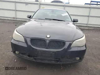 2005 BMW 5 Series 545i with VIN WBANB33515CN67474, listed as a Copart auction lot 47875175 with Not Provided miles and Salvage Title. Bid and sale history available at carsss.com. Image 5.