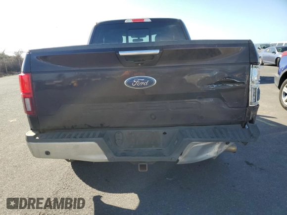 2018 Ford F-150 XL with VIN 1FTEX1C55JKE67113, listed as a Copart auction lot 44633285 with 86,347 mi miles and Salvage Title. Bid and sale history available at carsss.com. Image 6.