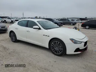 2017 Maserati Ghibli с VIN ZAM57XSA2H1197903, выставлен на аукционе Copart как лот 44904645 с пробегом 57 431 миль миль и Чистый • Clean title. История ставок и продаж доступна на DreamBid. Изображение 4.
