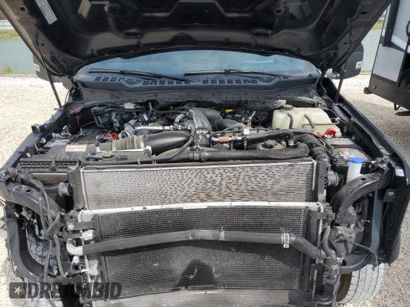 2024 Ford F-450 XL with VIN 1FT8W4DM0REC65149, listed as a Copart auction lot 47088395 with 32,521 mi miles and Salvage title. Bid and sale history available at DreamBid. Image 11.