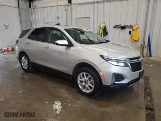 2022 Chevrolet Equinox LT with VIN 3GNAXUEV4NL258535, listed as a Copart auction lot 51595695 with 27,013 mi miles and Non Repairable. Bid and sale history available at carsss.com. Image 4.