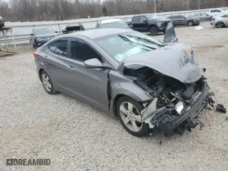 2012 Hyundai Elantra GLS with VIN 5NPDH4AE3CH073902, listed as a Copart auction lot 44566485 with 225,257 mi miles and Clean Title. Bid and sale history available at carsss.com. Image 4.