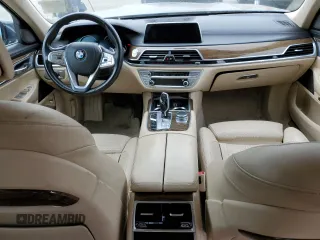 2016 BMW 7 Series 740i with VIN WBA7E2C52GG504213, listed as a Copart auction lot 53120313 with 55,933 mi miles. Bid and sale history available at carsss.com. Image 8.