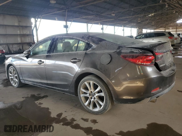 2017 Mazda Mazda6 Touring with VIN JM1GL1V51H1113140, listed as a Copart auction lot 45106885 with 163,352 mi miles and Salvage Title. Bid and sale history available at carsss.com. Image 2.