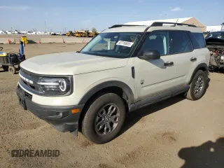 2024 Ford Bronco Sport Big Bend z VIN 3FMCR9B6XRRE78993, wystawiony jako Copart lot #52718805 z przebiegiem 2 657 mil mil oraz Szkoda całkowita • Salvage title. Historia ofert i sprzedaży dostępna na DreamBid. Obrazek 1.