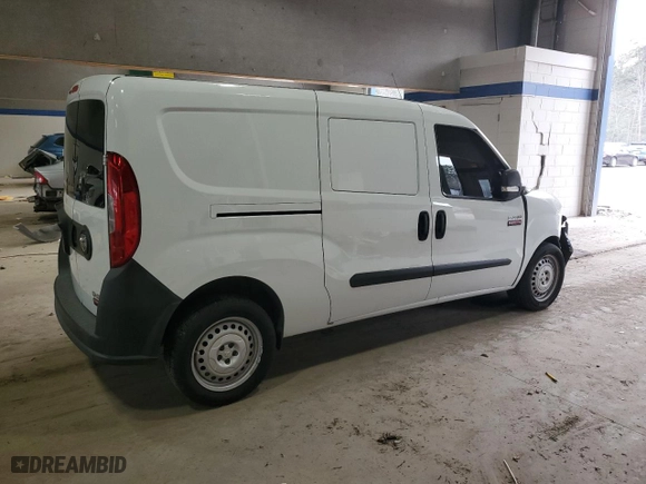 2016 Ram ProMaster City Cargo Van Tradesman with VIN ZFBERFAT5G6B20171, listed as a Copart auction lot 47111135 with 196,242 mi miles and Salvage Title. Bid and sale history available at carsss.com. Image 3.