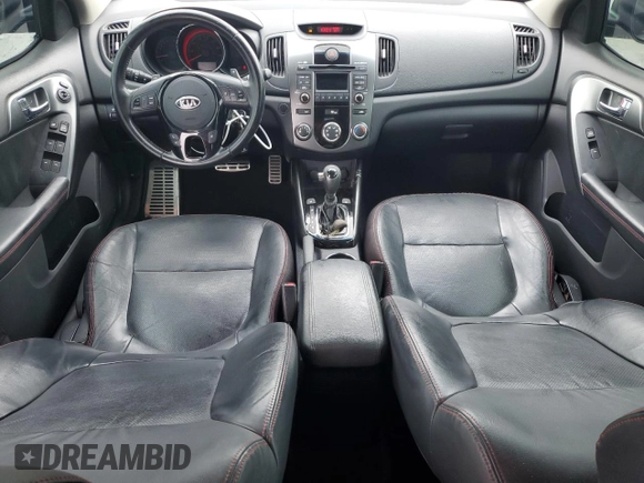 2013 Kia Forte SX с VIN KNAFW5A32D5701398, выставлен на аукционе Copart как лот 59786385 с пробегом 95 607 миль миль и Списание • Salvage title. История ставок и продаж доступна на DreamBid. Изображение 8.