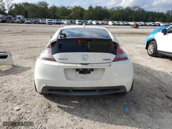 2011 Honda CR-Z with VIN JHMZF1D49BS007298, listed as a Copart auction lot 87013384 with 141,292 mi miles and Salvage Title. Bid and sale history available at carsss.com. Image 6.