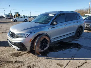 2022 Volkswagen Tiguan SE R-Line Black z VIN 3VVCB7AX1NM035874, wystawiony jako Copart lot #81419224 z przebiegiem Nie podano mil oraz Szkoda całkowita • Salvage title. Historia ofert i sprzedaży dostępna na DreamBid. Obrazek 1.