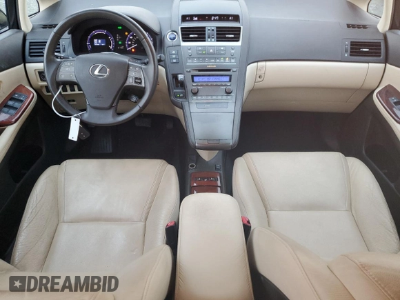 2011 Lexus HS 250h with VIN JTHBB1BA9B2043899, listed as a Copart auction lot 79117634 with 81,481 mi miles and Salvage Title. Bid and sale history available at DreamBid. Image 8.