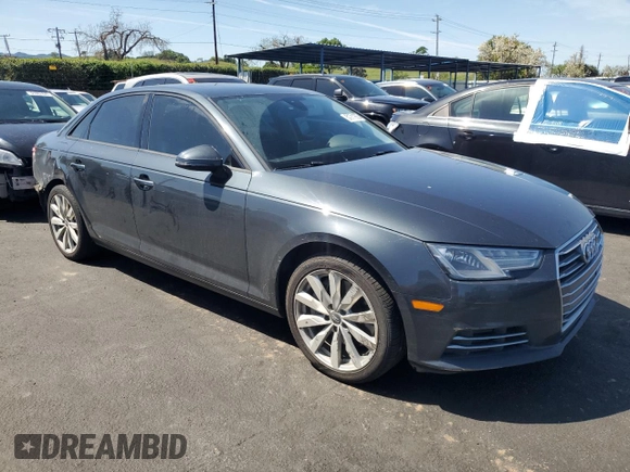 2017 Audi A4 Premium with VIN WAUGNAF40HN016369, listed as a Copart auction lot 51711855 with 88,208 mi miles and Salvage Title. Bid and sale history available at carsss.com. Image 4.