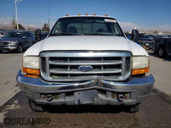 1999 Ford F-250 XL with VIN 1FTNX21S6XEC94109, listed as a Copart auction lot 47988005 with 135,673 mi miles and Salvage title. Bid and sale history available at DreamBid. Image 5.