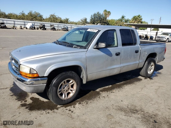 2004 Dodge Dakota SLT with VIN 1D7HL48N54S750432, listed as a Copart auction lot 78485624 with 139,073 mi miles and Clean Title. Bid and sale history available at carsss.com. Image 1.